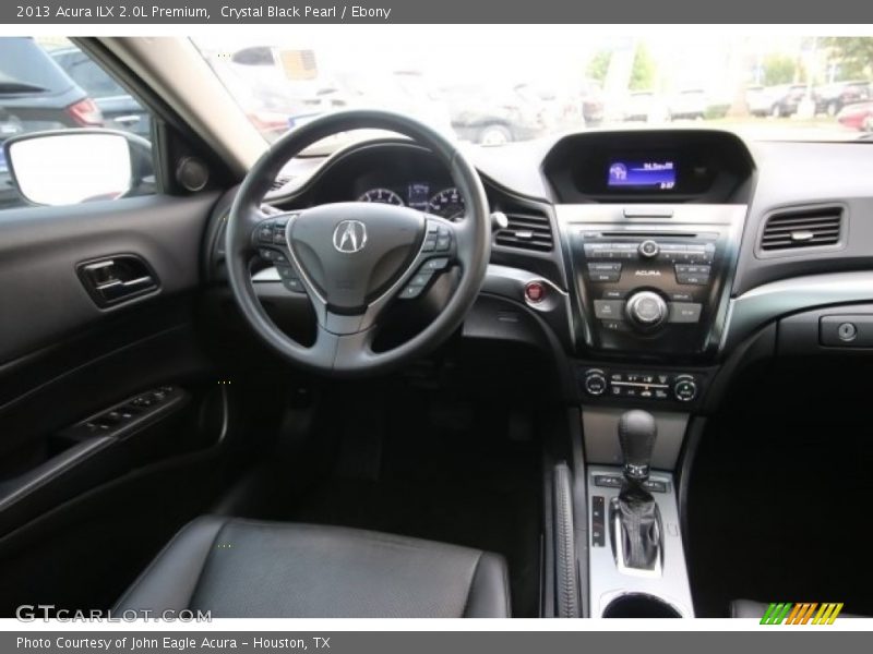 Crystal Black Pearl / Ebony 2013 Acura ILX 2.0L Premium