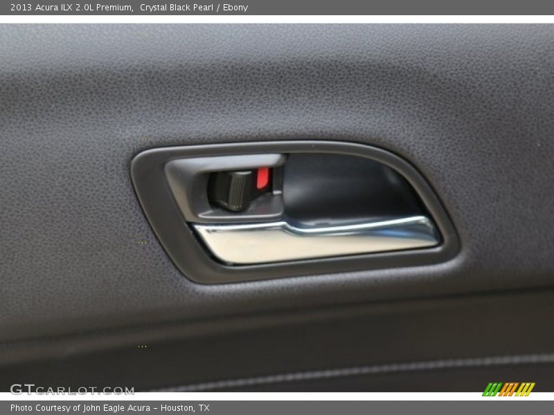 Crystal Black Pearl / Ebony 2013 Acura ILX 2.0L Premium