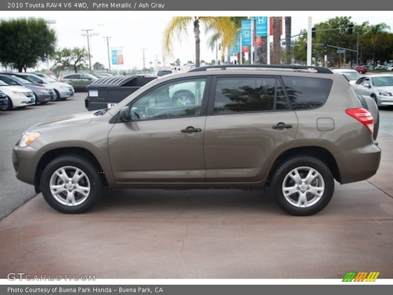 Pyrite Metallic / Ash Gray 2010 Toyota RAV4 V6 4WD