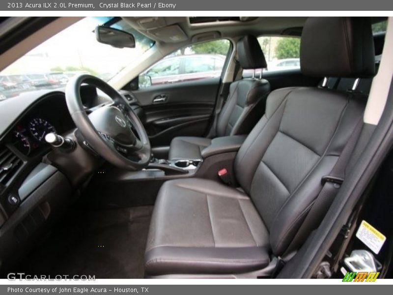 Crystal Black Pearl / Ebony 2013 Acura ILX 2.0L Premium