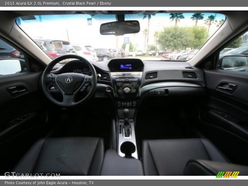 Crystal Black Pearl / Ebony 2013 Acura ILX 2.0L Premium