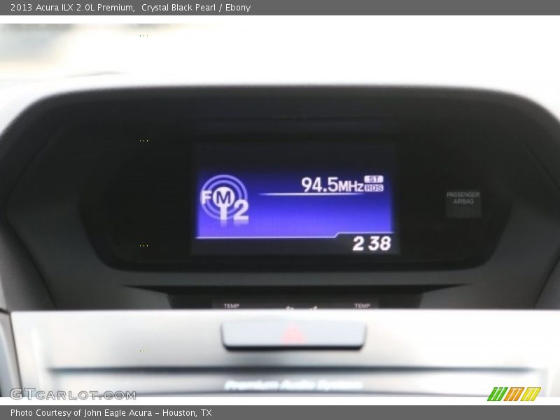 Crystal Black Pearl / Ebony 2013 Acura ILX 2.0L Premium