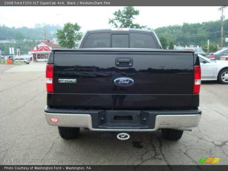 Black / Medium/Dark Flint 2008 Ford F150 XLT SuperCab 4x4