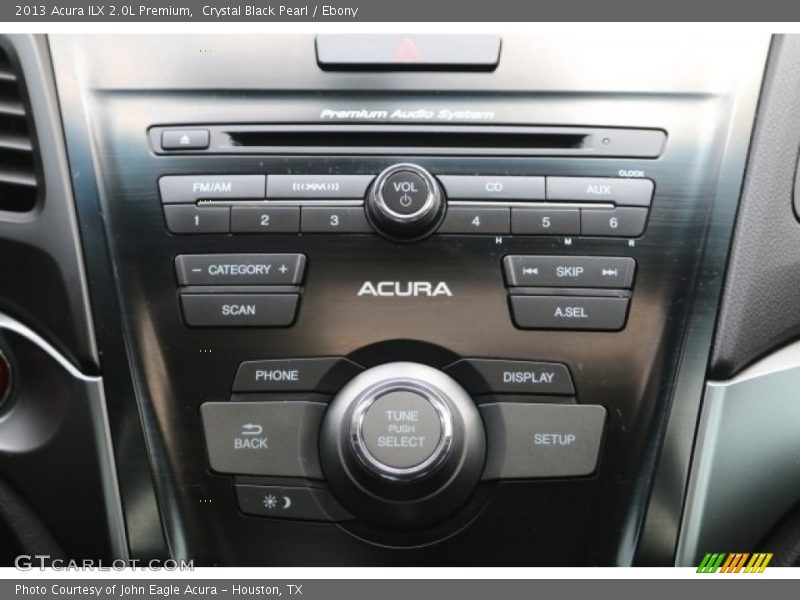 Crystal Black Pearl / Ebony 2013 Acura ILX 2.0L Premium