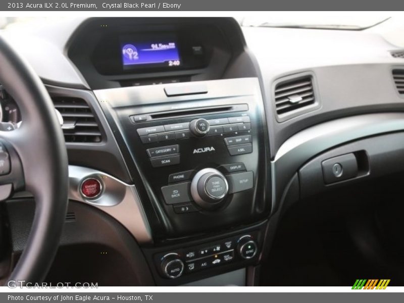 Crystal Black Pearl / Ebony 2013 Acura ILX 2.0L Premium