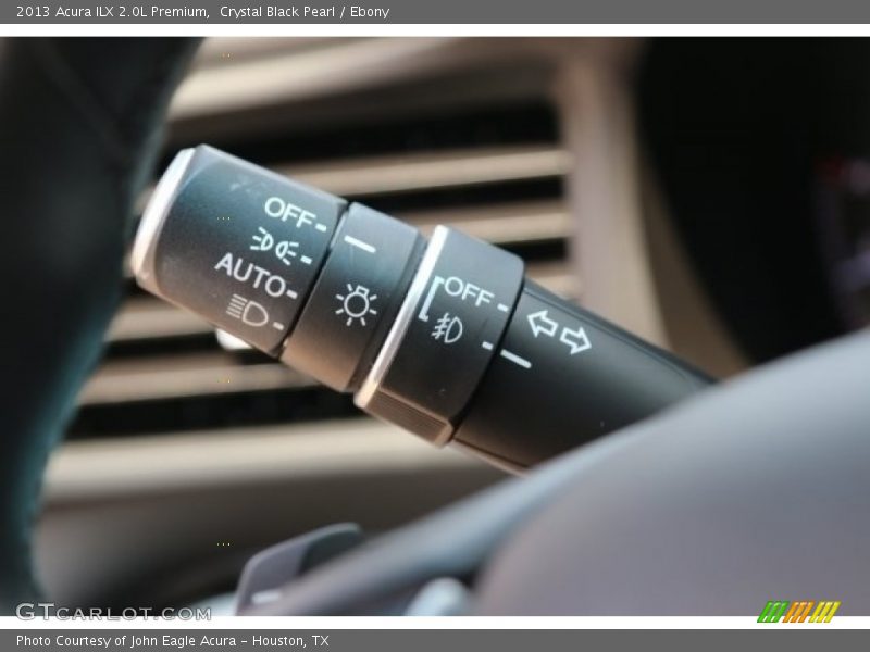 Crystal Black Pearl / Ebony 2013 Acura ILX 2.0L Premium