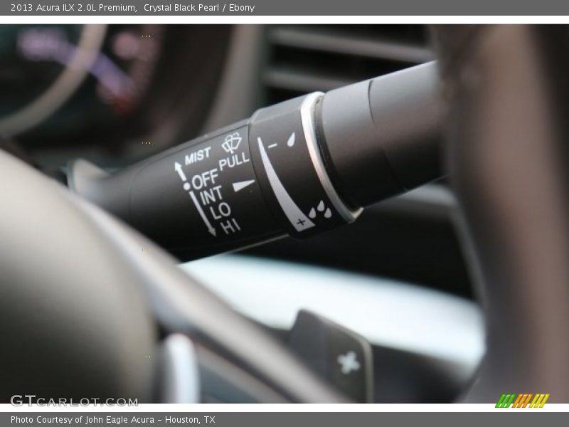 Crystal Black Pearl / Ebony 2013 Acura ILX 2.0L Premium
