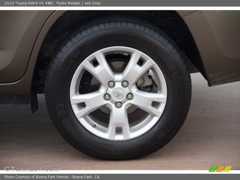 Pyrite Metallic / Ash Gray 2010 Toyota RAV4 V6 4WD