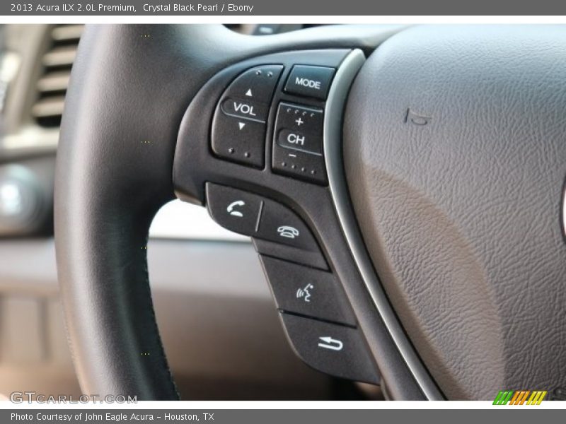 Crystal Black Pearl / Ebony 2013 Acura ILX 2.0L Premium