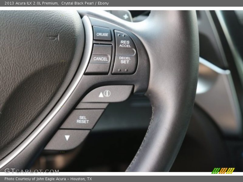 Crystal Black Pearl / Ebony 2013 Acura ILX 2.0L Premium