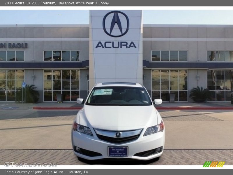 Bellanova White Pearl / Ebony 2014 Acura ILX 2.0L Premium