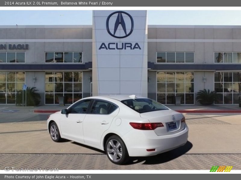 Bellanova White Pearl / Ebony 2014 Acura ILX 2.0L Premium