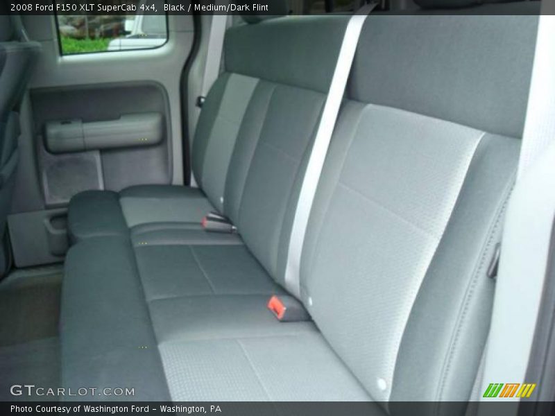 Black / Medium/Dark Flint 2008 Ford F150 XLT SuperCab 4x4