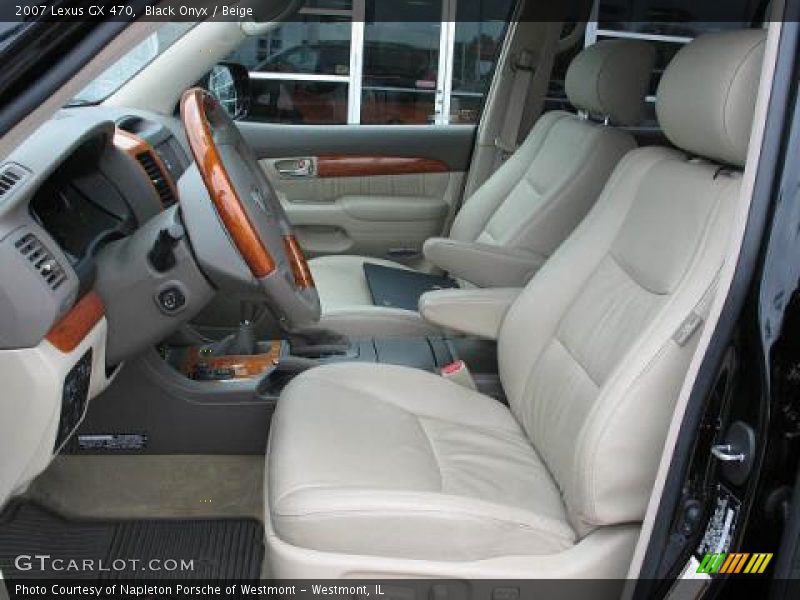 Black Onyx / Beige 2007 Lexus GX 470