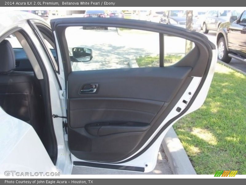 Bellanova White Pearl / Ebony 2014 Acura ILX 2.0L Premium