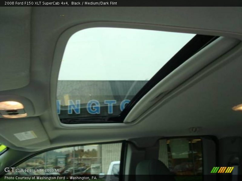 Black / Medium/Dark Flint 2008 Ford F150 XLT SuperCab 4x4