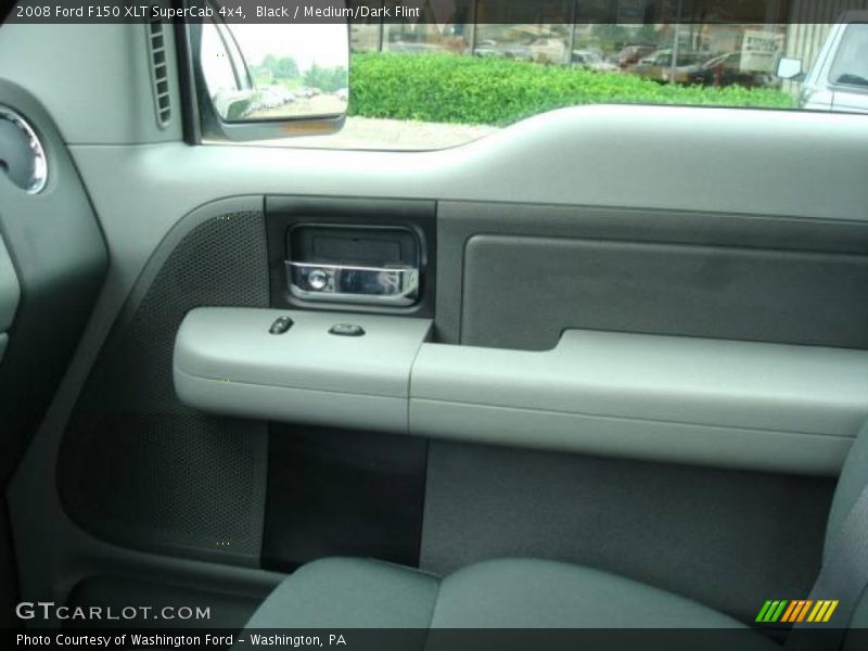 Black / Medium/Dark Flint 2008 Ford F150 XLT SuperCab 4x4