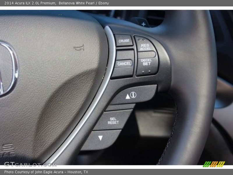 Bellanova White Pearl / Ebony 2014 Acura ILX 2.0L Premium