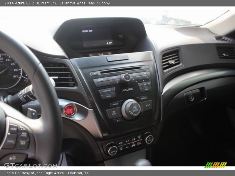 Bellanova White Pearl / Ebony 2014 Acura ILX 2.0L Premium