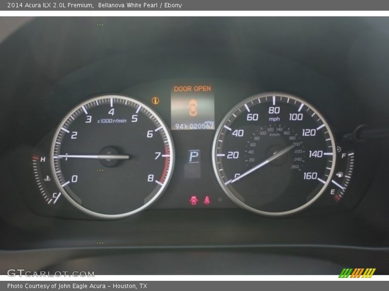 Bellanova White Pearl / Ebony 2014 Acura ILX 2.0L Premium