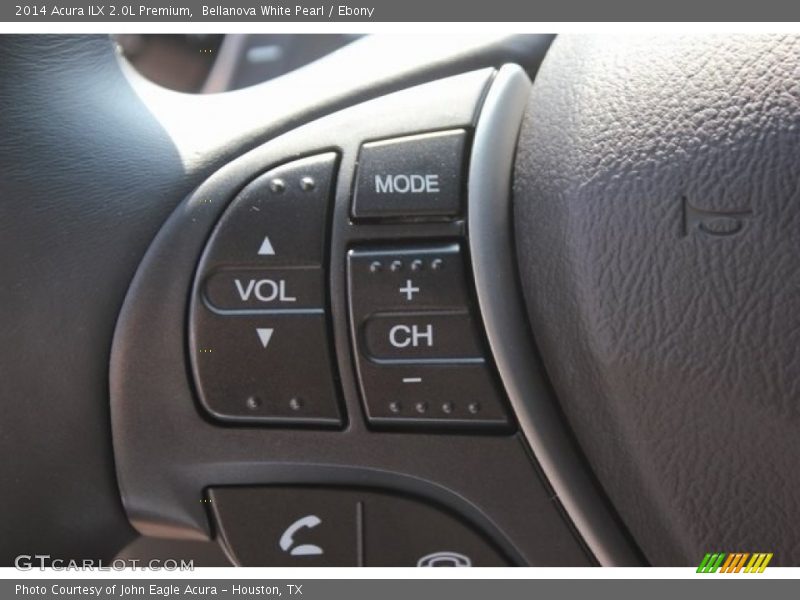Bellanova White Pearl / Ebony 2014 Acura ILX 2.0L Premium