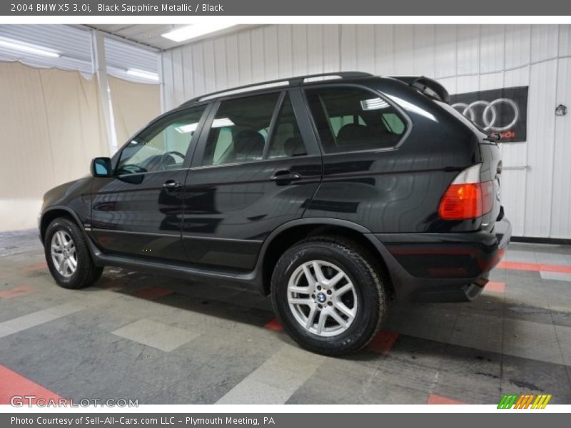 Black Sapphire Metallic / Black 2004 BMW X5 3.0i
