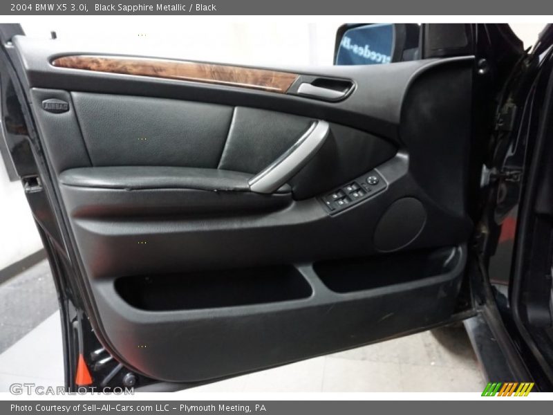 Black Sapphire Metallic / Black 2004 BMW X5 3.0i