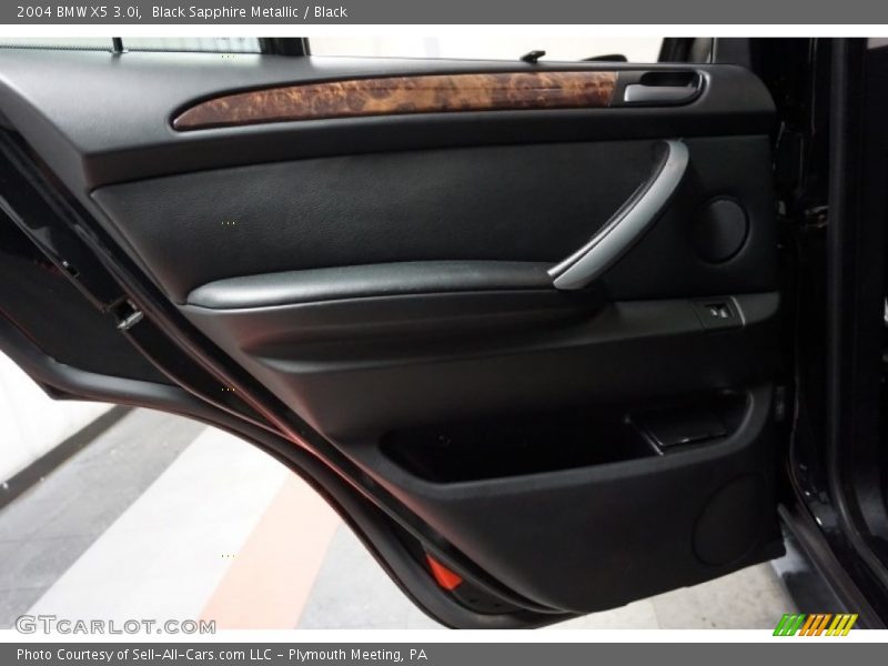 Black Sapphire Metallic / Black 2004 BMW X5 3.0i