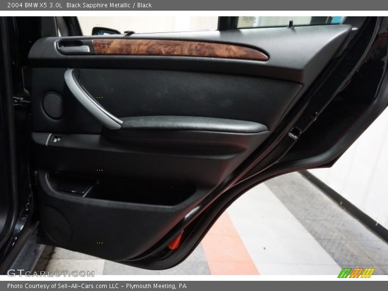 Black Sapphire Metallic / Black 2004 BMW X5 3.0i