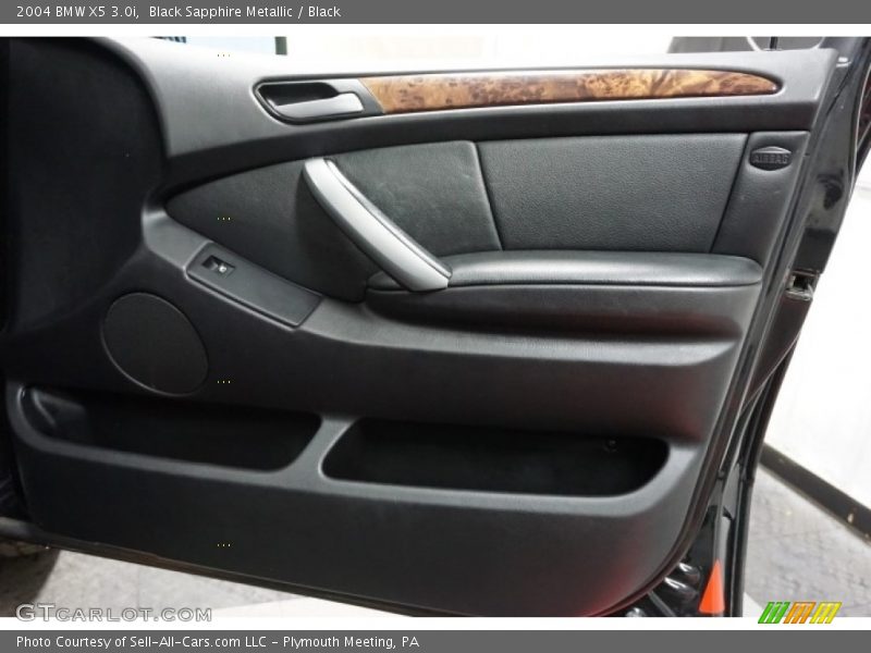 Black Sapphire Metallic / Black 2004 BMW X5 3.0i