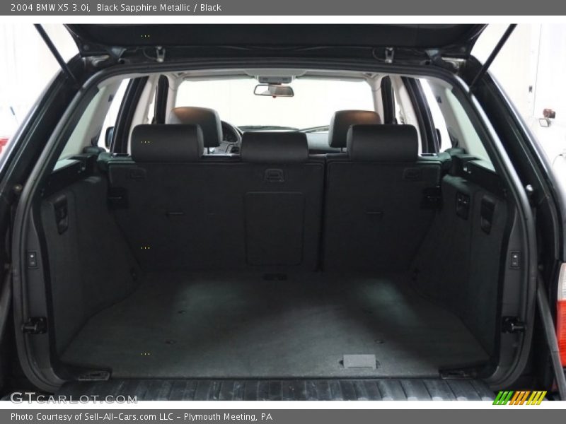 Black Sapphire Metallic / Black 2004 BMW X5 3.0i