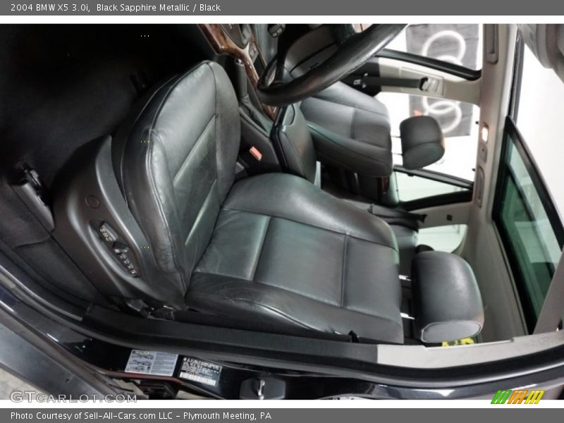 Black Sapphire Metallic / Black 2004 BMW X5 3.0i