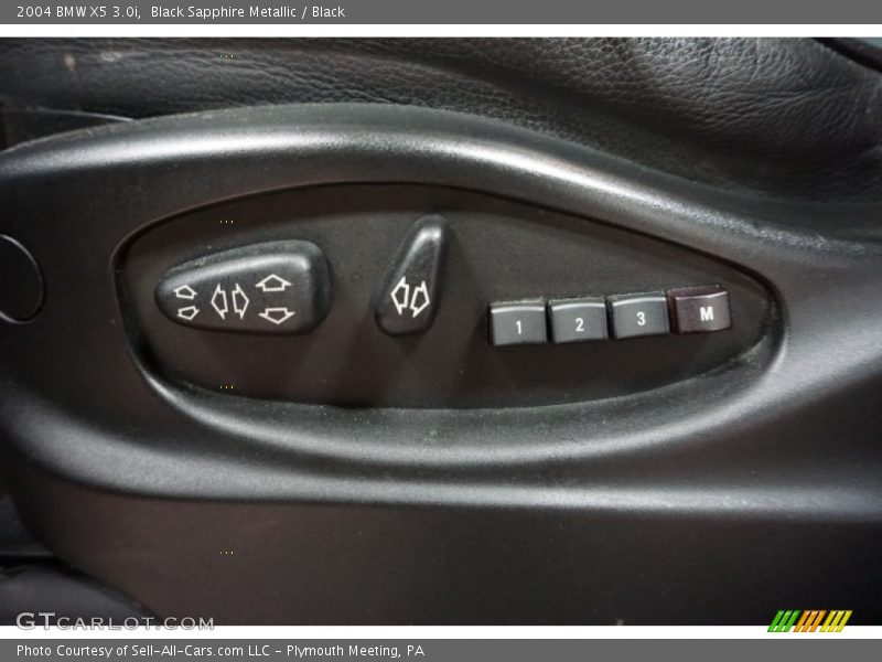 Black Sapphire Metallic / Black 2004 BMW X5 3.0i