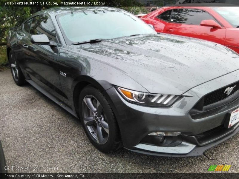 Magnetic Metallic / Ebony 2016 Ford Mustang GT Coupe