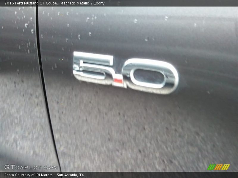 Magnetic Metallic / Ebony 2016 Ford Mustang GT Coupe