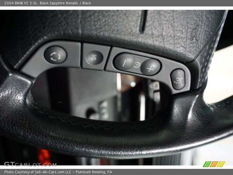 Black Sapphire Metallic / Black 2004 BMW X5 3.0i