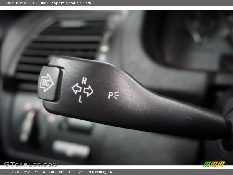 Black Sapphire Metallic / Black 2004 BMW X5 3.0i