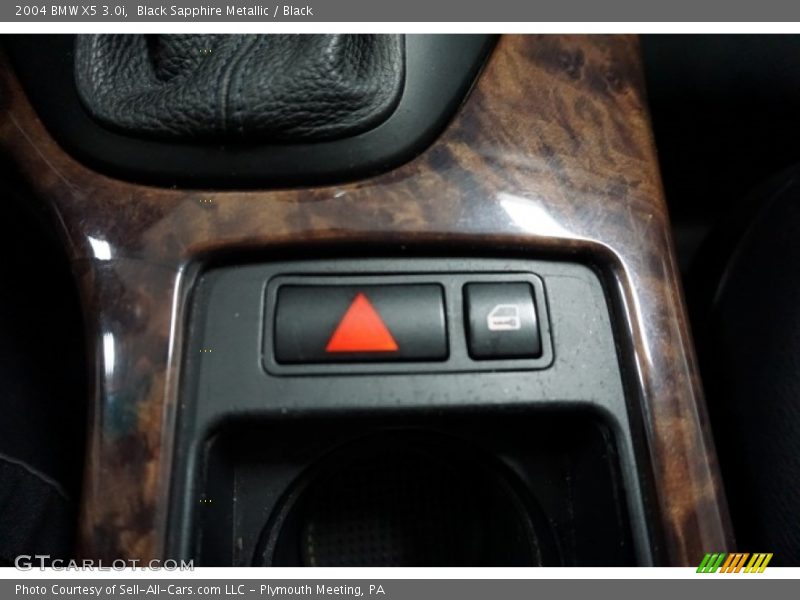 Black Sapphire Metallic / Black 2004 BMW X5 3.0i