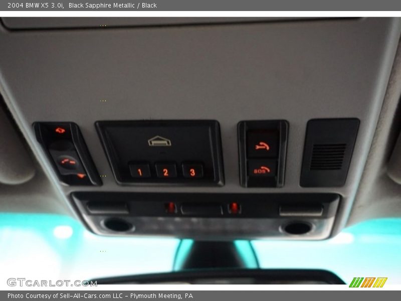Black Sapphire Metallic / Black 2004 BMW X5 3.0i
