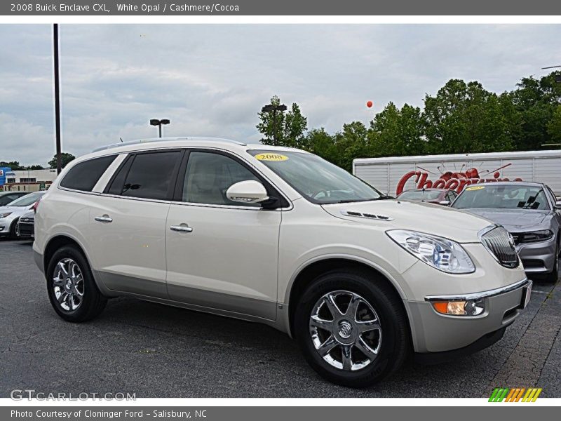 White Opal / Cashmere/Cocoa 2008 Buick Enclave CXL