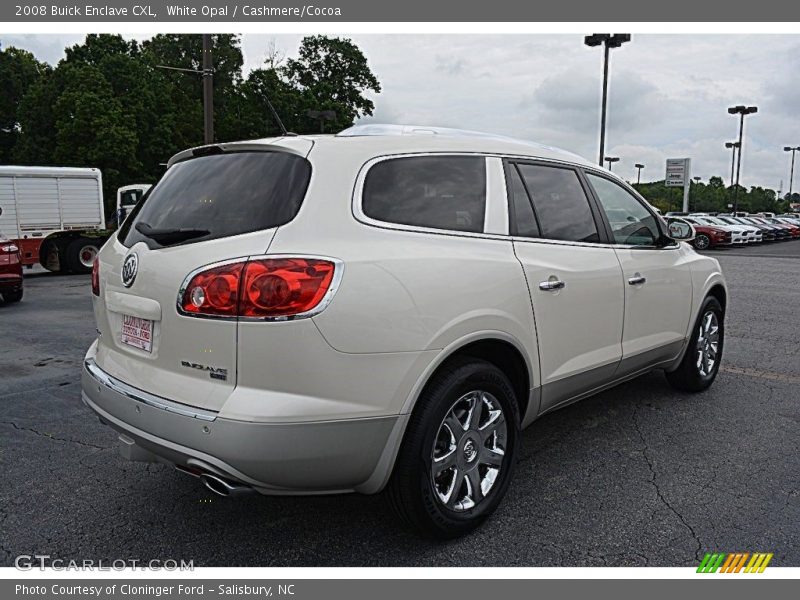 White Opal / Cashmere/Cocoa 2008 Buick Enclave CXL