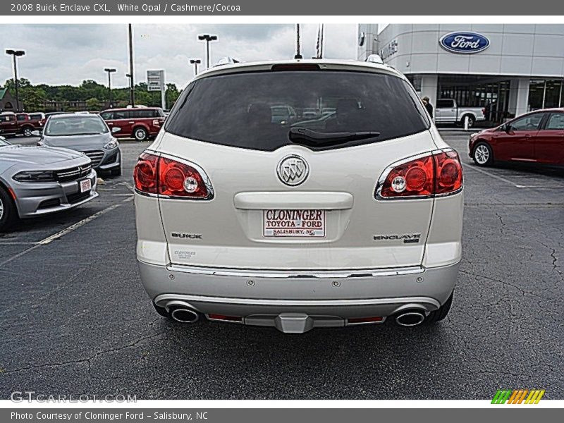 White Opal / Cashmere/Cocoa 2008 Buick Enclave CXL