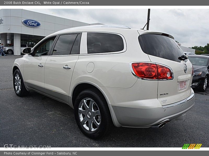 White Opal / Cashmere/Cocoa 2008 Buick Enclave CXL