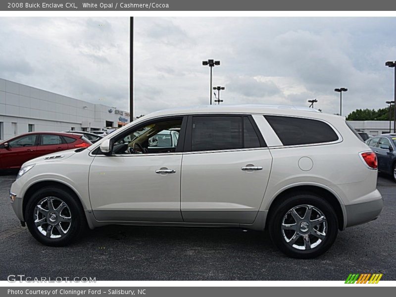 White Opal / Cashmere/Cocoa 2008 Buick Enclave CXL