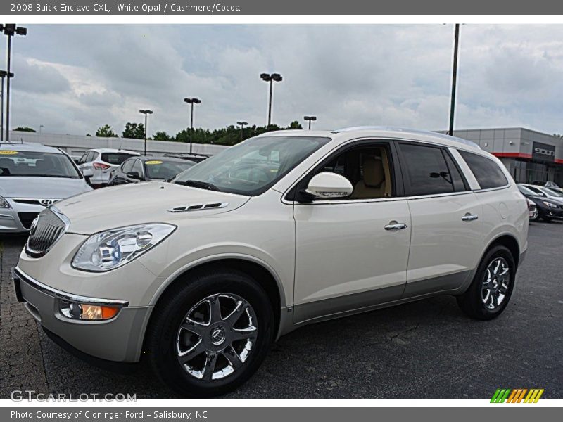 White Opal / Cashmere/Cocoa 2008 Buick Enclave CXL