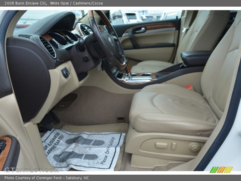 White Opal / Cashmere/Cocoa 2008 Buick Enclave CXL