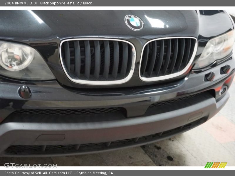 Black Sapphire Metallic / Black 2004 BMW X5 3.0i