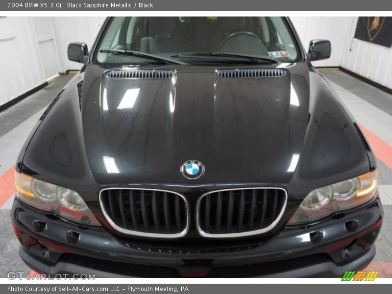 Black Sapphire Metallic / Black 2004 BMW X5 3.0i