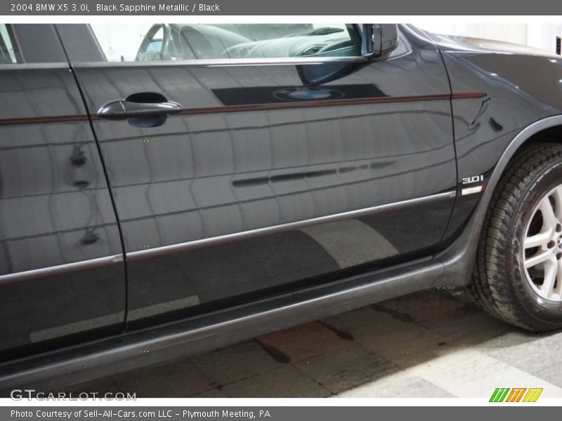 Black Sapphire Metallic / Black 2004 BMW X5 3.0i