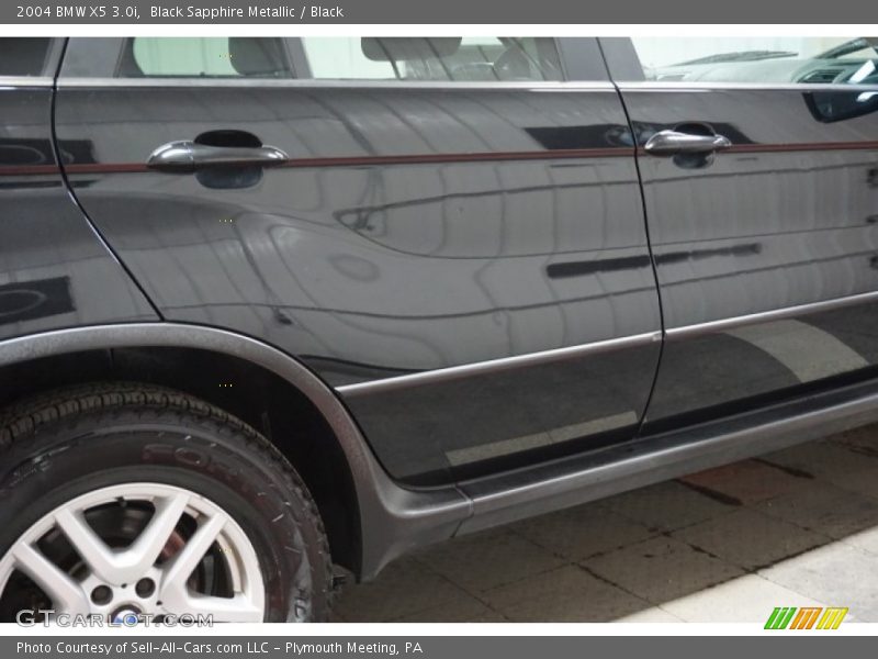 Black Sapphire Metallic / Black 2004 BMW X5 3.0i